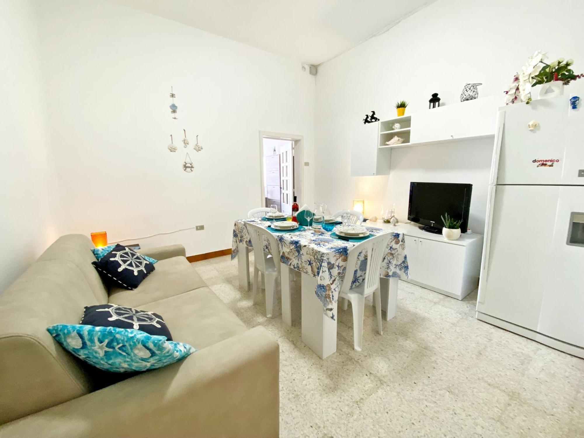 Aria Di Mare Mancaversa - Elegante Appartamento Marina di Mancaversa Kültér fotó