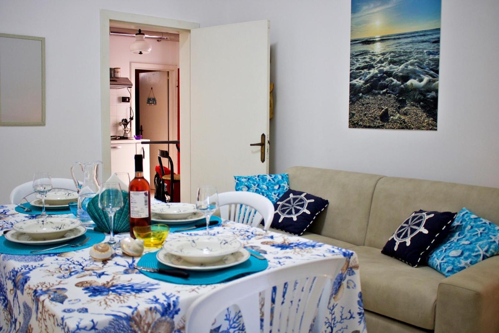 Aria Di Mare Mancaversa - Elegante Appartamento Marina di Mancaversa Kültér fotó